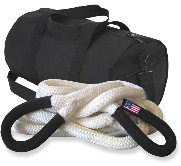 Bubba Rope Renegade Rope – 3/4 X 20 Feet, Heavy-Duty Recovery Tow Rope (Model 176655BKG)