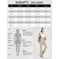 thumbnail image 7 of baleaf Women's Fleece Lined Yoga Pants Thermal Flare Leggings Beige XS, 7 of 7