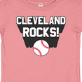 thumbnail image 4 of Inktastic Cleveland Rocks with Baseball Boys or Girls Baby T-Shirt, 4 of 5