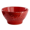 thumbnail image 4 of Elama Malibu Ocean Bloom 16-Piece Dinnerware Set in Red, 4 of 8