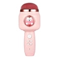 thumbnail image 1 of TISHITA Bluetooth Microphone Handheld Mic Speaker Machine for Birthday Party Adults Pink, 1 of 8