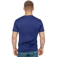 thumbnail image 3 of Captain America Shield Adult Navy Performance T-Shirt, 3 of 3