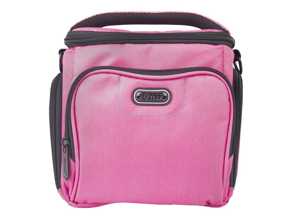 Bower Dazzle Medium - Carrying bag for digital photo camera with lenses - pink