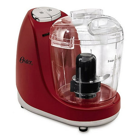 Oster Red 3-Cup Mini Chopper