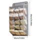 thumbnail image 4 of Organizador de lencería para colgar en armario con 2 ganchos, bolsillos de malla, lavable, duradero, organizador de ropa interior para colgar, tela Oxford, a prueba de encogimiento, bolsa de almacenam, 4 of 11