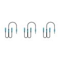 thumbnail image 4 of crativent 3.5mm Earphone Adapter Converter Cable Headphone+Mic Audio Splitter Extension Cable Cord for Computer PC Microphone blue 3Set, 4 of 6