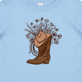 thumbnail image 4 of Inktastic Cowgirl Rodeo Western Boot Girls Baby T-Shirt, 4 of 5