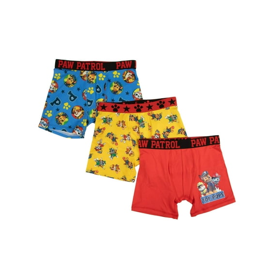 Boy's Paw Patrol 3-Pack Underoos Poly Boxer Brief