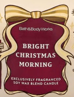 Bright Christmas Morning 3 wick candle