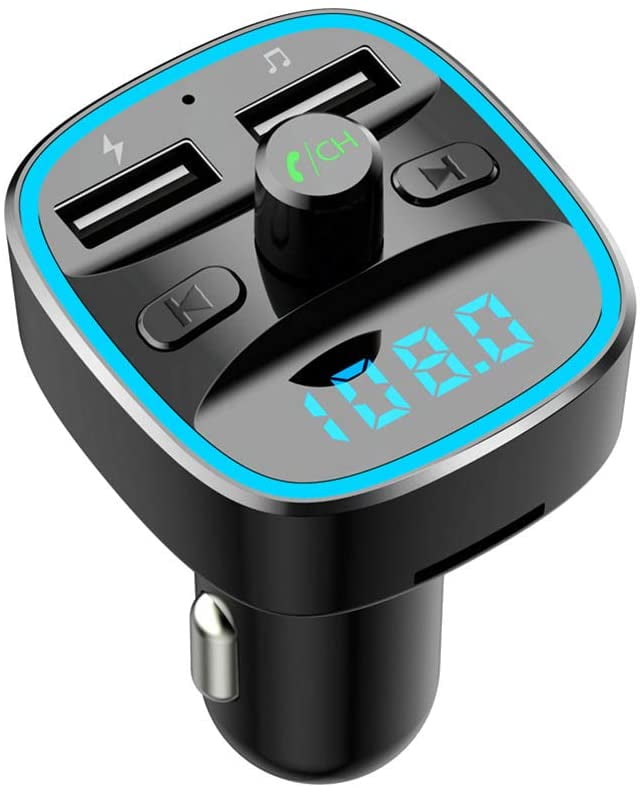 Car MP3 Player T25 Dual USB Ports Smart Car Bluetooth 5.0 MP3 Music Player Hands-Free Call Durable Auto Parts Car Accessories