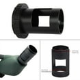 thumbnail image 4 of lionlar Spotting Scope scope Eyepiece Adapter Tube Sleeve T-Mount Adapter Extension Tube M42 Thread for DSLR Camera, 4 of 9