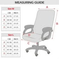 thumbnail image 3 of Office Stretch Spandex Chair Cover Anti-Fouling Computer Seat Cover Removable Office Chair Cover For Home Hotel, 3 of 7