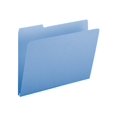thumbnail image 2 of Smead Pressboard File Folder, 1/3-Cut Tab, 1" Expansion, Letter Size, Blue, 25 per Box (21530), 2 of 5