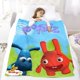 thumbnail image 5 of Popiz baby tv anti-pilling, suave, ligera, esponjosa y acogedora de lujo para hogar y cocina – Perfecta para niños y adultos,100X80cm, 5 of 6