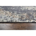 thumbnail image 3 of Alora Decor Euphoria 8' x 10' Floral Distress Gray/Gray/Rust/Blue Hybrid Rug, 3 of 8