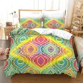 thumbnail image 5 of 2024 Mandala Floral Duvet Cover Bohemian Flowers Bedding Set Microfiber Exotic Geometric Quilt Cover Twin Full For Kids Adults r, 5 of 7