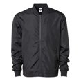 thumbnail image 1 of Independent Trading B35076503 Lightweight Bomber Jacket, Black - Small, 1 of 2
