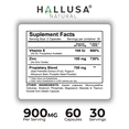 thumbnail image 4 of Hallprost Prostate Health Supplement for Men, Saw Palmetto 700mg Complex, Zinc & Vitamin E, Urinary Flow & Bladder Support, 120 Capsules | Hallusa Natural, 4 of 9