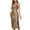 #1_Khaki, variant on Women’s Satin Slip Dress – V-Neck Long Negligee with Open Back (2025 Versatile Lingerie & Occasion Wear),Black,Medium