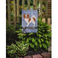 thumbnail image 2 of Carolines Treasures BB8310GF Papillon Welcome Flag Garden, 2 of 3