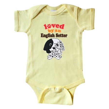 

Inktastic English Setter Dog Gift Gift Baby Boy or Baby Girl Bodysuit