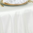 thumbnail image 5 of BalsaCircle 6 Pieces 70" Ivory Round Polyester Tablecloths Fabric Table Cover Linens, 5 of 8