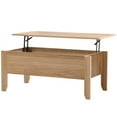 KOFUN Coffee Table, Lift Top Coffee Table with Storage Shelf and Hidden