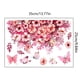 thumbnail image 2 of Pegatinas florales caprichosas para el inodoro. Adhesivos removibles para paredes de baño (autoadhesivos)., 2 of 6