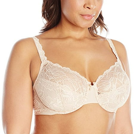 

Bali Lace Desire® Underwire Bra Champagne Shimmer 34C Women s