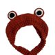 thumbnail image 3 of Sombrero de Ganchillo Unisex Frog Big Eyes Soledad, 3 of 6