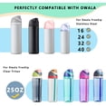 thumbnail image 2 of NTIERA Replacement Lid for Owala FreeSip Water Bottle,Compatible with Owala FreeSip 16oz 24oz 32oz 40oz,Premium Replacement Accessories for Owala Cap,Leakproof,BPA-Free, 2 of 11