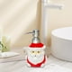 thumbnail image 5 of Dispensador de Jabón Manual Santa Claus Cerámica Vacío Recargable para Jabón Líquido Loción Corporal Cocina Baño Adecuado para Decoración Navidad, 5 of 9