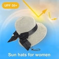 thumbnail image 4 of Sun Hats For Women Upf 50+ Women's Lightweight Foldable/packable Beach Sun Hat, 4 of 4
