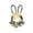 C, variant on Easter Bunny Ear Wreath Collection, 17.7" Spring Wreath with Grapevine Frame, Yellow Gingham Bow & Themed Accents, Festive Easter Decor for Front Door, Wall, Mantel, Indoor & Outdoor Holiday Display
