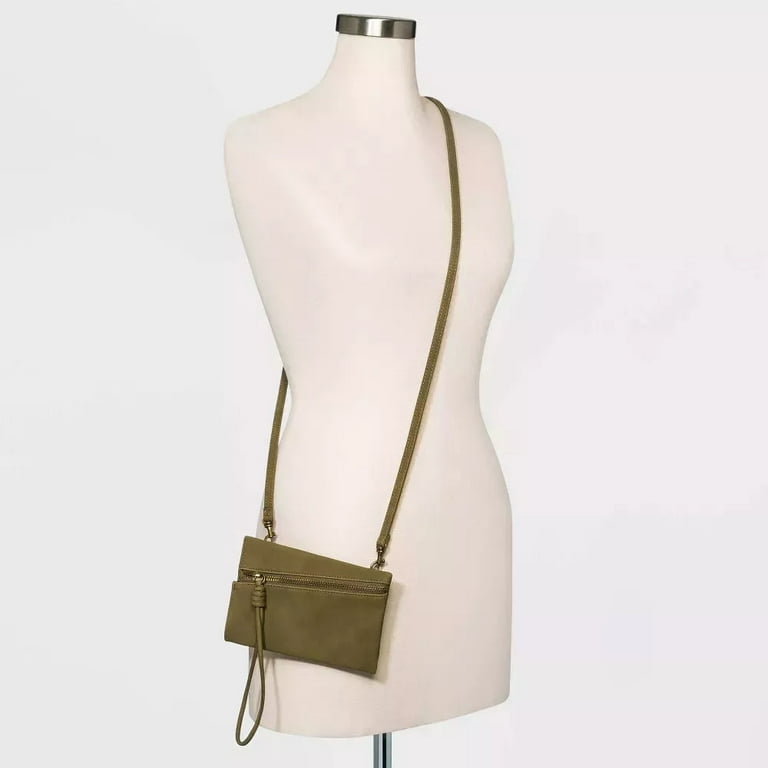 Universal Thread Crossbody Wristlet Bag with Purse Strap