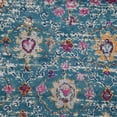thumbnail image 4 of Ethereal  Vintage Turquoise Area Rug - 8'11"x11'11", 4 of 10