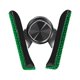 thumbnail image 3 of Soporte para teléfono de coche con brillo, soporte para teléfono en la rejilla de ventilación del coche, manos libres, práctico y universal. Verde, 3 of 9