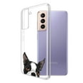 thumbnail image 2 of WIRESTER Transparent Soft Gel TPU Clear Case Slim Protective Cover for Samsung Galaxy S22+ / S22 Plus 6.5" 2022, Animal Boston Terrier Dog, 2 of 3