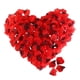 thumbnail image 1 of EeaseMX 2400 piezas de pétalos de rosa artificiales de tela para decoración de bodas (rojo oscuro), 1 of 7