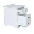 thumbnail image 5 of International Concepts Two drawer File Cabinet-Color:Beach White, 5 of 6