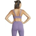 thumbnail image 2 of Adidas SHADOW VIOLET CoreFlow Luxe Studio Medium-Support Bra, US Medium, 2 of 4