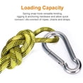 thumbnail image 4 of Spring Snap Hooks Carabiner - 304 Premium Stainless Steel Heavy Duty Clips Assorted Sizes, 4 of 6