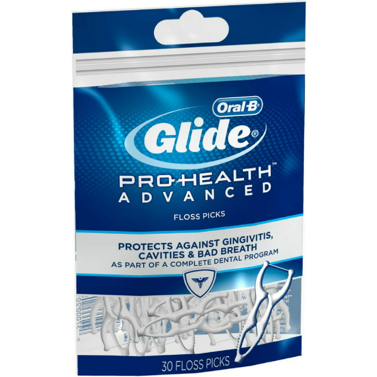 korroderer Adskille Få kontrol Oral-B Glide Floss Picks Gum Care Remove Plaque & Gingivitis, 30 ct, 6 Pack  - Walmart.com