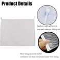 thumbnail image 3 of JLFNYA Storage Bags with Zipper, Storage Bags, Bath Toy Storage Net With Strong Hold Suction Cups Mesh Organizer Hanging Bag For Shower Wall Water Drainage Playthings Organizing Wet Room, 3 of 6
