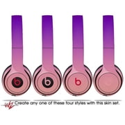 Skin Decal Wrap for Beats Solo 2 and Solo 3 Wireless Headphones Smooth Fades Pink Purple (BEATS NOT INCLUDED) by WraptorSkinz