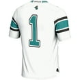 thumbnail image 3 of Men's GameDay Greats #1 White Coastal Carolina Chanticleers Endzone Football Jersey, 3 of 4