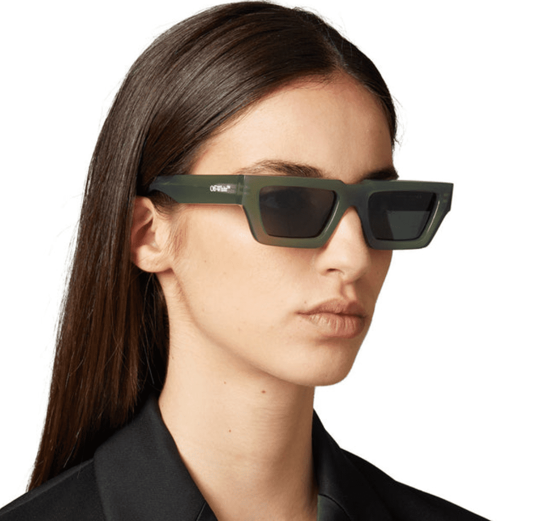 OFF-WHITE◇サングラス/--/プラスチック/BLK/YLW/メンズ/OERI126 Off