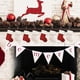 thumbnail image 5 of Medias Navideñas de Fieltro Decoración Clásica Duradera en Rojo y Blanco para Decoraciones Navideñas Familiares ANGGREK Otros, 5 of 8