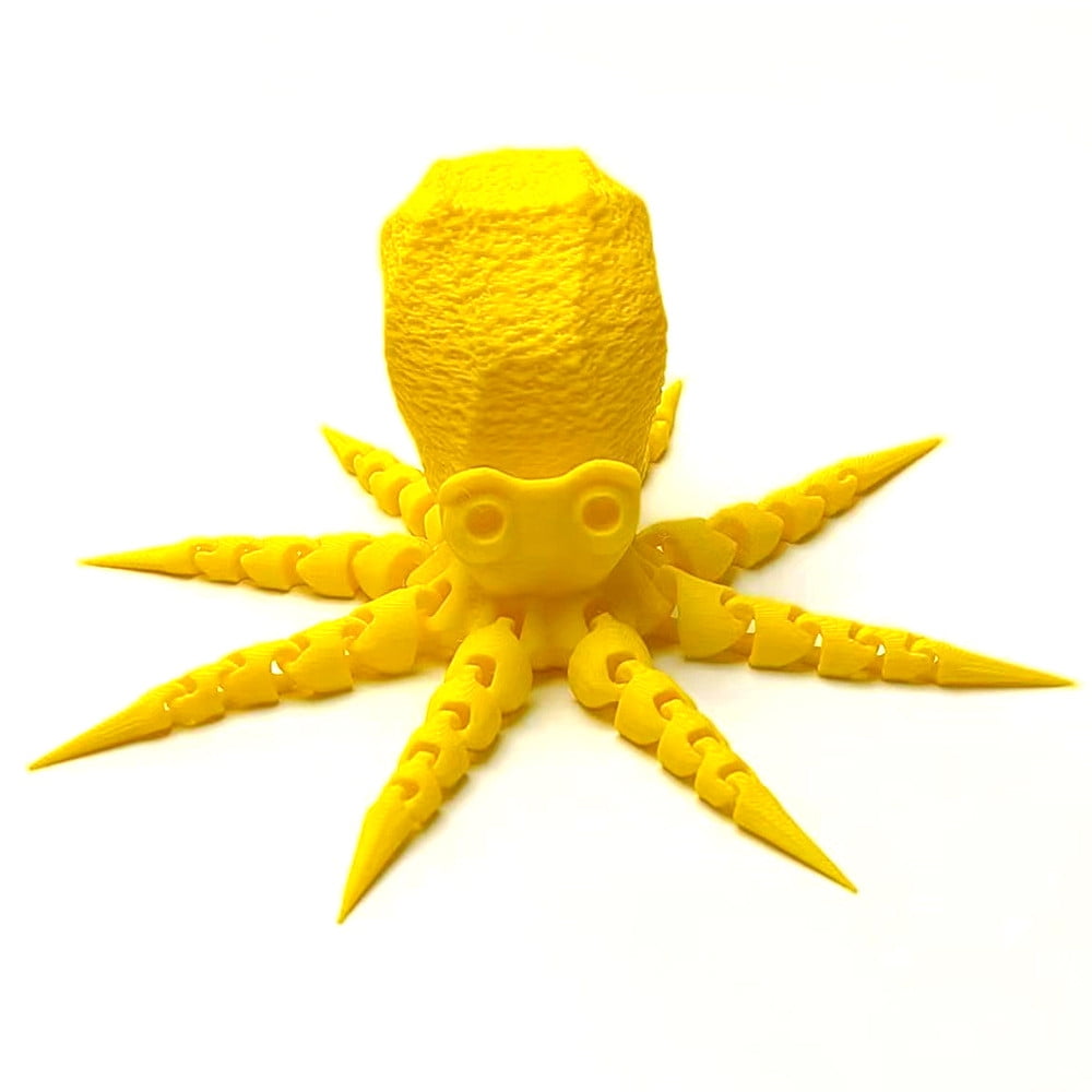 Printing Ink Fish 3 D Movable Joint Toy Decoration Scenery Fish Tank ...