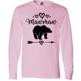 thumbnail image 3 of Inktastic Mawmaw Bear Grandma Long Sleeve T-Shirt, 3 of 5
